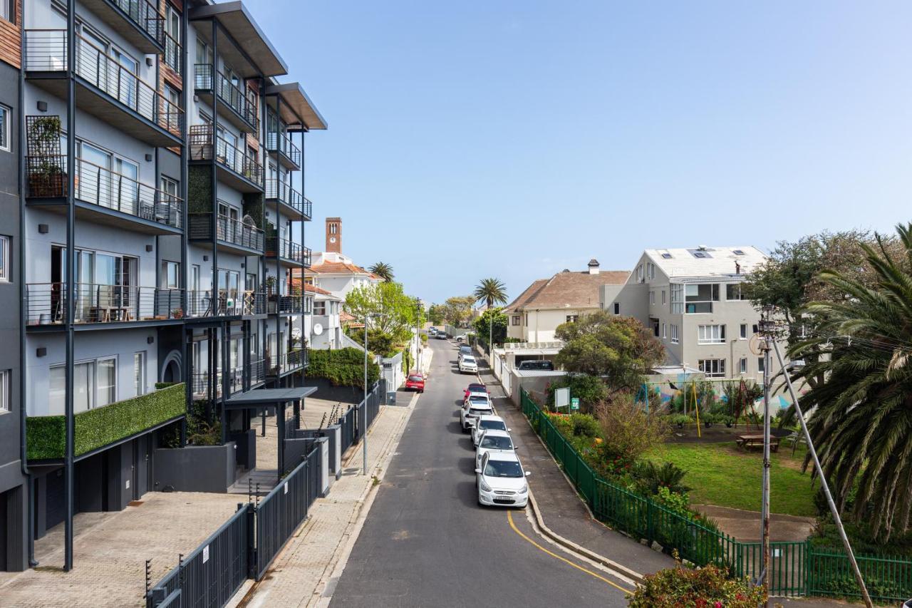 קייפטאון Portswood Mews - Chic White Studio Apartment Green Point מראה חיצוני תמונה